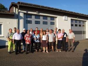 SPD Fraktion im Niddaer Bauhof Die Bauhöfe in Bad Salzhausen und Nidda waren Ziele der SPD-Stadtverordneten während der jüngsten Sommertour, an der auch Bürgermeister Seum teilnahm.